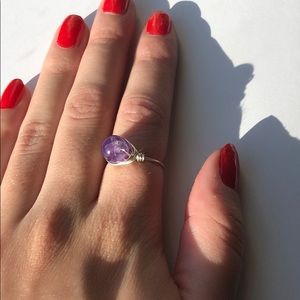 Genuine Amethyst Ring